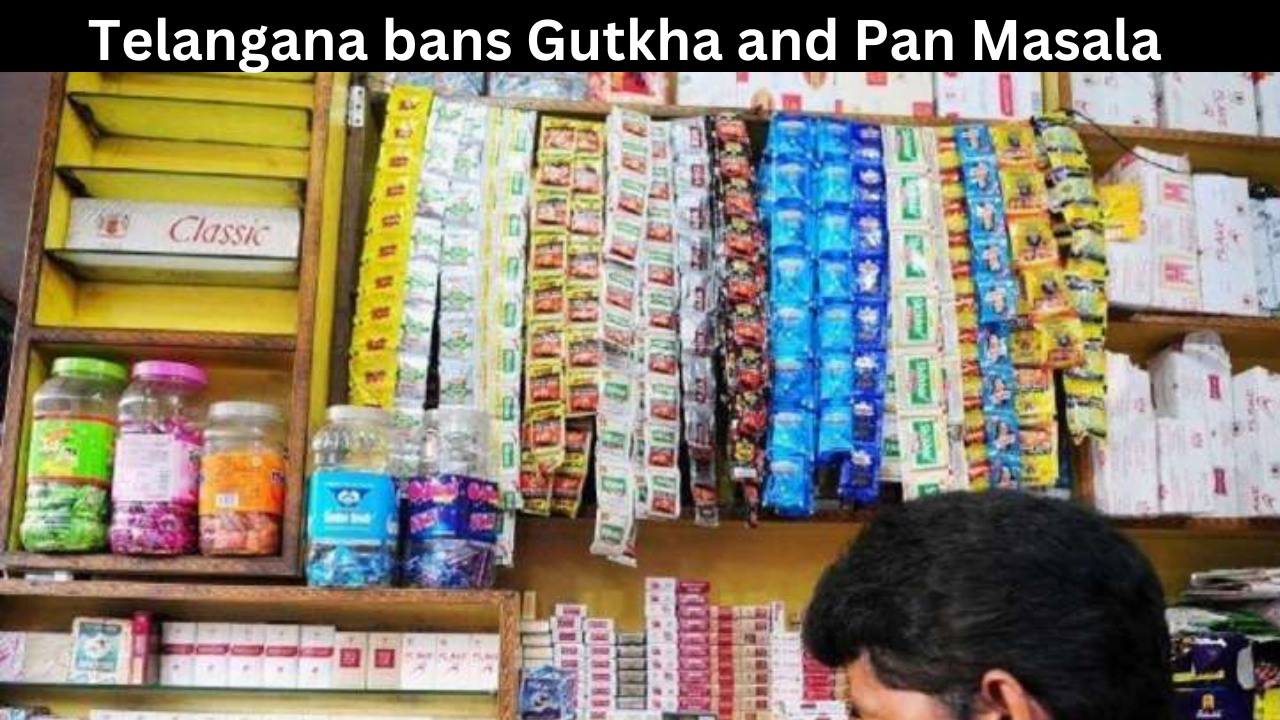 Telangana bans Gutkha and Pan Masala