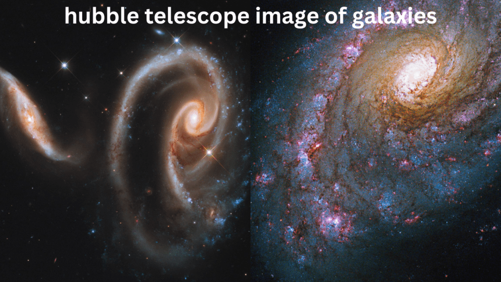 hubble telescope image of galaxies