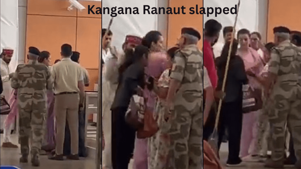 Kangana Ranaut slapped