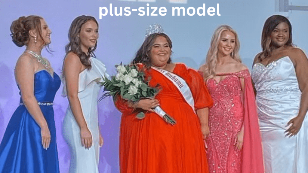 plus-size model