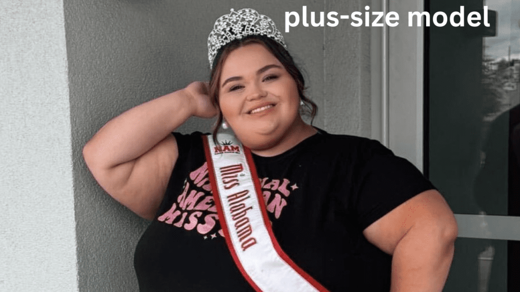 plus-size model